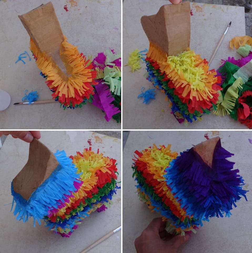 como hacer una piñata de burrito fiestas mexicanas 18 10 2019